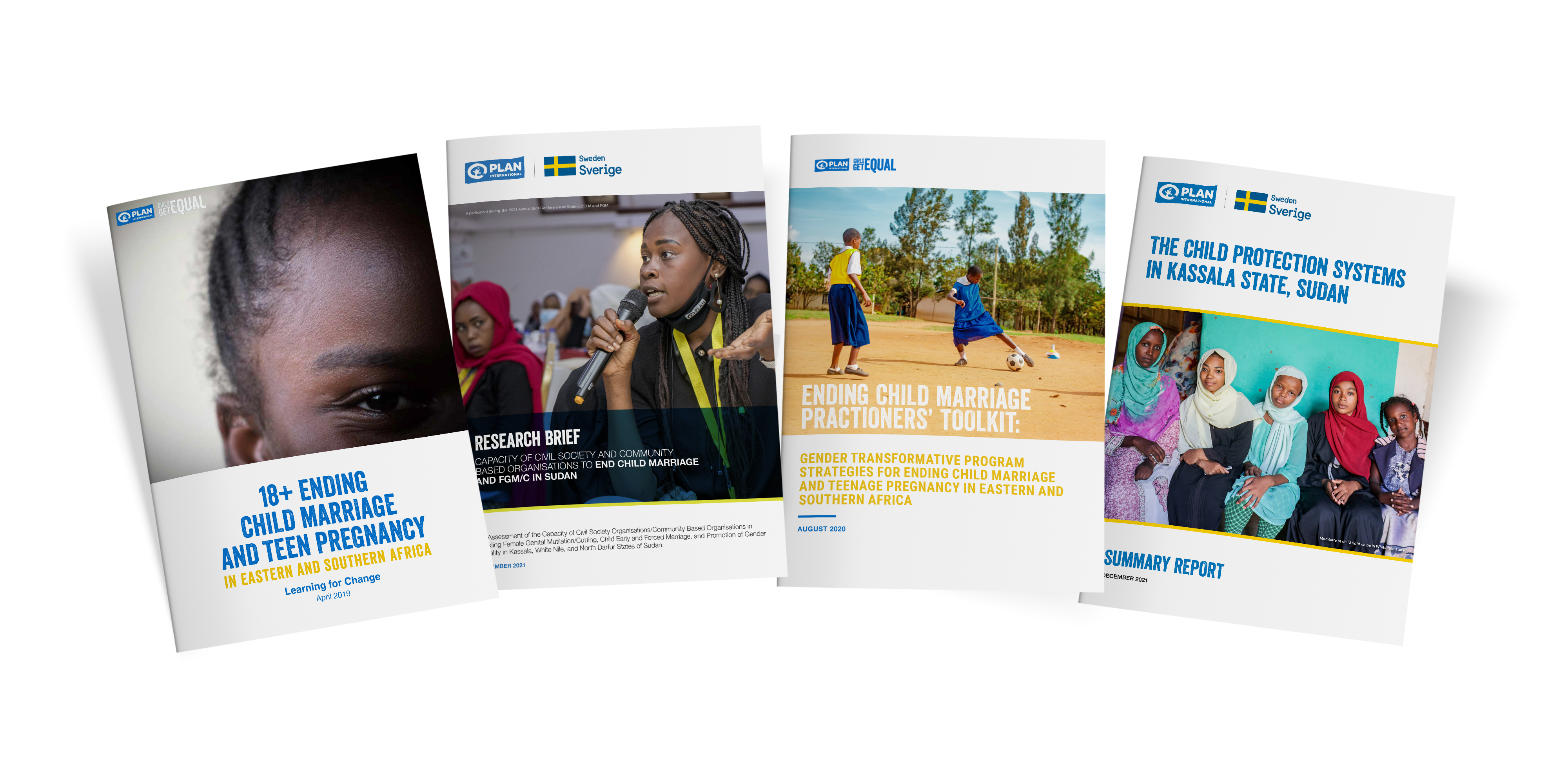Plan International publication design – ending child marriage