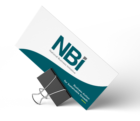 NBI business card mockup