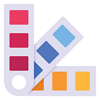 Colour palette – logo design